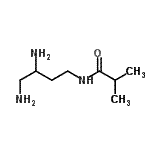 CAS 登录号：126441-13-2， N-(3,4-二氨基丁基)-2-甲基丙酰胺