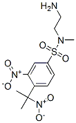 CAS 登录号：126813-43-2， N-(2-氨基乙基)-N-甲基-3-硝基-4-(2-硝基丙烷-2-基)苯磺酰胺盐酸盐