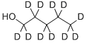 structure of CAS# 126840-22-0, 1-Pentan-1,1,2,2,3,3,4,4,5,5,5-D11-Ol