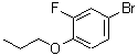 结构式 CAS# 127326-77-6, 4-溴-2-氟-1-丙氧基苯