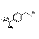 CAS 登录号：127349-68-2， 溴[4-(2-甲基-2-丙基)苄基]镁