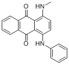 结构式 CAS# 12769-16-3, 溶剂蓝 19