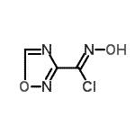 CAS#: 128452-48-2， N-Hydroxy-1,2,4-Oxadiazole-3-Carboximidoyl Chloride