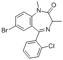 CAS#: 129178-92-3， 7-Bromo-5-(2-Chlorophenyl)-1,3-Dimethyl-3H-1,4-Benzodiazepin-2-One