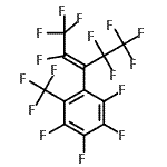 CAS 登录号：129246-68-0， 1,2,3,4-四氟-5-[(2E)-1,1,1,2,4,4,5,5,5-九氟-2-戊烯-3-基]-6-(三氟甲基)苯