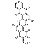 CAS#: 130-19-8， 7,16-Dibromo-6,15-Dihydrodinaphtho[2,3-A:2',3'-H]Phenazine-5,9,14,18-Tetrone
