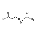 CAS 登录号：130283-36-2， 3-(3-异丙基-2-氧杂氮丙啶基)丙酸