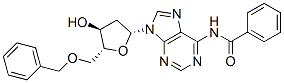 CAS#: 130359-85-2， N-[9-[(2R,4S,5R)-4-Hydroxy-5-(Phenylmethoxymethyl)Oxolan-2-Yl]Purin-6-Yl]Benzamide