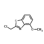 CAS 登录号：131105-82-3， 2-(氯甲基)-4-甲氧基-1,3-苯并噻唑