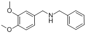 structure of CAS# 13174-24-8, 3,4-Dimethoxy-N-(Phenylmethyl)-Benzenemethanamine;(3,4-Dimethoxyphenyl)Methyl-(Phenylmethyl)Ammonium;Benzyl-(3,4-Dimethoxybenzyl)Ammonium;Zinc00174643