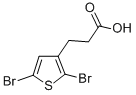 CAS#: 13191-40-7， 2,5-Dibromo-3-Thiophenepropanoic Acid