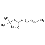 CAS#: 131971-66-9， 2-Methyl-2-Propanyl (2E)-2-Buten-1-Ylcarbamate