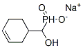 CAS 登录号：13237-74-6， (3-环己烯-1-基羟基甲基)亚膦酸钠