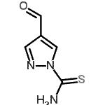 CAS#: 132906-74-2， 4-Formyl-1H-Pyrazole-1-Carbothioamide