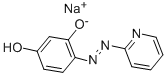 structure of CAS# 13311-52-9, 4-[2-(2-Pyridinyl)Diazenyl]-1,3-Benzenediol Sodium Salt (1:1);Sodium (4E)-3-Oxo-4-(Pyridin-2-Ylhydrazinylidene)Cyclohexa-1,5-Dien-1-Olate;Sodium (6E)-3-Oxo-6-(2-Pyridylhydrazono)Cyclohexa-1,4-Dien-1-Olate;Sodium (4E)-3-Oxo-4-(2-Pyridylhydrazono)Cyclohexa-1,5-Dien-1-Olate