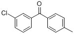 structure of CAS# 13395-60-3, 3-Chloro-4'-Methylbenzophenone;3-07-00-02130 (Beilstein Handbook Reference);3-Chloro-4'-Methylbenzophenone;Benzophenone, 3-Chloro-4'-Methyl-