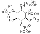 结构式 CAS# 135269-51-1, D-肌醇 1,3,4,5-四(磷酸二氢酯)钾盐