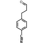CAS 登录号：136295-53-9， 4-(3-氧代丙基)苯甲腈