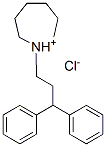 CAS#: 13657-24-4， 1-(3,3-Diphenylpropyl)Hexahydro-1H-Azepinium Chloride