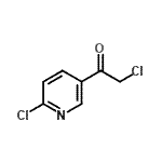 CAS 登录号：136592-00-2， 2-氯-1-(6-氯-3-吡啶基)乙酮