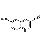 CAS 登录号：13669-67-5， 6-氨基-3-喹啉甲腈