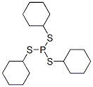 CAS 登录号：13676-85-2， 三(环己基硫基)膦