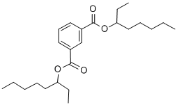 structure of CAS# 137-89-3, Bis(2-Ethylhexyl) Benzene-1,3-Dicarboxylate;Benzene-1,3-Dicarboxylic Acid Bis(2-Ethylhexyl) Ester;Bis(2-Ethylhexyl)Isophthalate;Brn 2162836