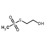 CAS 登录号：13700-08-8， S-(2-羟基乙基)甲烷硫代磺酸酯