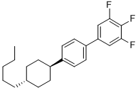结构式 CAS# 137019-95-5, 3,4,5-三氟-4'-(反式-4-戊基环己基)-1,1'-联苯