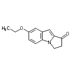 CAS 登录号：137075-37-7， 7-乙氧基-2,3-二氢-1H-吡咯并[1,2-a]吲哚-1-酮