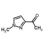 structure of CAS# 137890-04-1, 1-(1-Methyl-1H-Pyrazol-3-Yl)Ethanone;1-(1-Methyl-1H-pyrazol-3-yl)-1-oxoethane;1-(1-Methyl-1H-pyrazol-3-yl)ethan-1-one;1-(1-Meth<wbr>yl-1H-pyr<wbr>azol-3-yl<wbr>)ethan-1-<wbr>one, 3-Et<wbr>hanoyl-1-<wbr>methyl-1H<wbr>-pyrazole