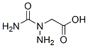 结构式 CAS# 138-07-8, 2-[1-(氨基羰基)肼基]-乙酸