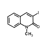 CAS 登录号：138037-41-9， 3-碘-1-甲基-2(1H)-喹啉酮