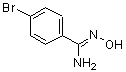结构式 CAS# 13808-65-6, 4-溴-N'-羟基苯甲脒