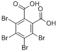 结构式 CAS# 13810-83-8, 3,4,5,6-四溴-1,2-苯二羧酸