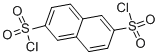 structure of CAS# 13827-62-8, 2,6-Naphthalenedisulfonyl dichloride;NAPHTHALENE-2,6-DISULFONYL DICHLORIDE;2,6-NAPHTHALENEDISULFONYL CHLORIDE
