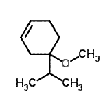 CAS 登录号：138710-80-2， 4-异丙基-4-甲氧基-环己烯