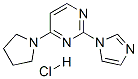CAS#: 138801-44-2， 2-Imidazol-1-Yl-4-Pyrrolidin-1-Ylpyrimidine Hydrochloride