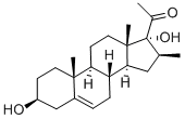 CAS#: 13900-61-3， 17alpha-Hydroxy-16beta-Methylpregnenolone