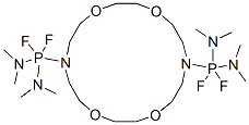 CAS#: 139194-06-2， N-[[16-(Bis(Dimethylamino)-Difluorophosphoranyl)-1,4,10,13-Tetraoxa-7,16-Diazacyclooctadec-7-Yl]-Dimethylamino-Difluorophosphoranyl]-N-Methylmethanamine