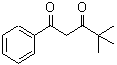 结构式 CAS# 13988-67-5, 4,4-二甲基-1-苯基-1,3-戊烷二酮