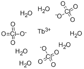 structure of CAS# 14014-09-6, Terbium Perchlorate;Terbium(3+) Perchlorate