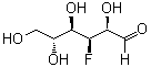 structure of CAS# 14049-03-7, 3-Deoxy-3-Fluoro-D-Glucose;(2S,3S,4R,5R)-3-Fluoro-2,4,5,6-Tetrahydroxy-Hexanal;3-Fluoro-3-Deoxyglucose;3-Deoxy-3-Fluoro-D-Glucose
