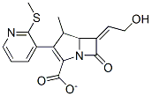 CAS#: 140631-65-8， (4R,5R,6E)-6-(2-Hydroxyethylidene)-4-Methyl-7-Oxo-3-(Pyridin-2-Ylmethylsulfanyl)-1-Azabicyclo[3.2.0]Hept-2-Ene-2-Carboxylic Acid