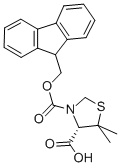 structure of CAS# 141636-66-0, (S)-5,5-Dimethyl-3,4-Thiazolidinedicarboxylic Acid 3-(9H-Fluoren-9-Ylmethyl) Ester