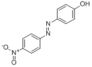 结构式 CAS# 1435-60-5, 4-(4-硝基苯基偶氮)苯酚