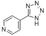 structure of CAS# 14389-12-9, 4-(2H-Tetrazol-5-Yl)-Pyridine;Zinc02170122;Zinc00336525