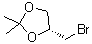 CAS 登录号：14437-87-7， (4R)-4-(溴甲基)-2,2-二甲基-1,3-二氧戊环
