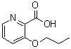 structure of CAS# 14440-94-9, 3-Propoxy-2-Pyridinecarboxylic Acid;3-Propoxypicolinic Acid
