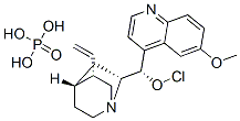 structure of CAS# 1446-17-9, Chloroquinine Phosphate;3377 Rp;7-Chloro-4-[(4'-Diethylamino-1-Methylbutyl)Amino]Quinoline Diphosphate;Aralen Diphosphate